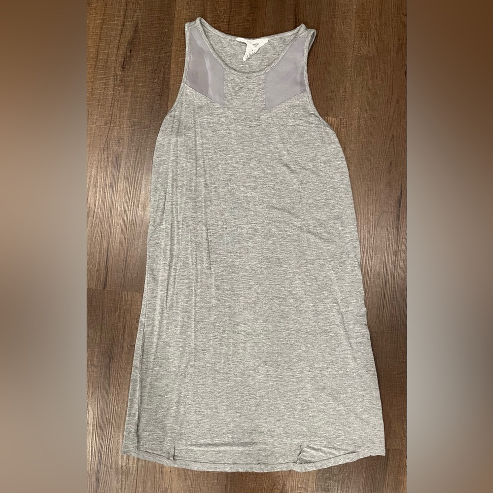 Workshop Republic Clothing Gray Sun Dress, Size Small